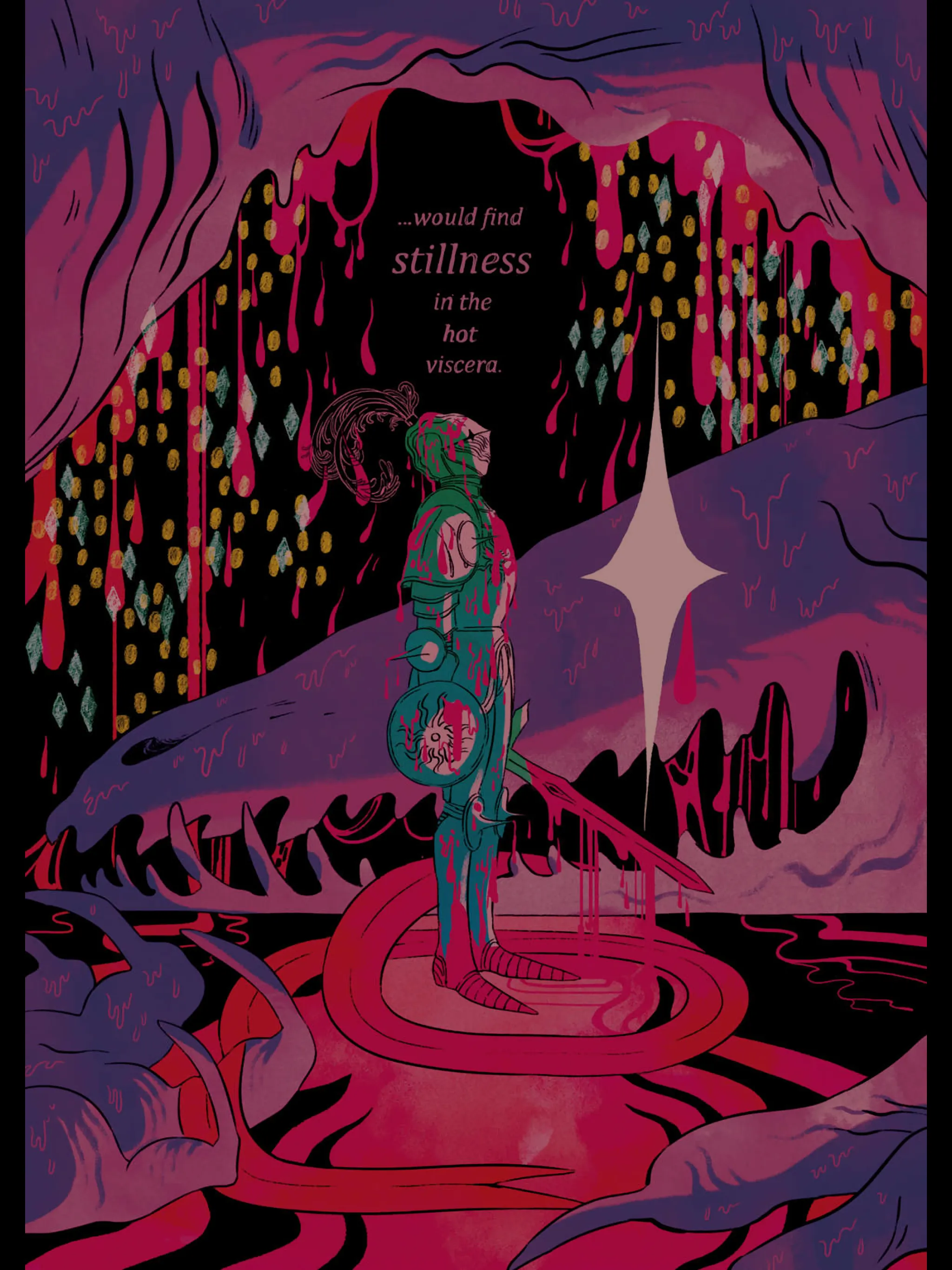 A page from 'A Guest in the House' by Emily Carroll