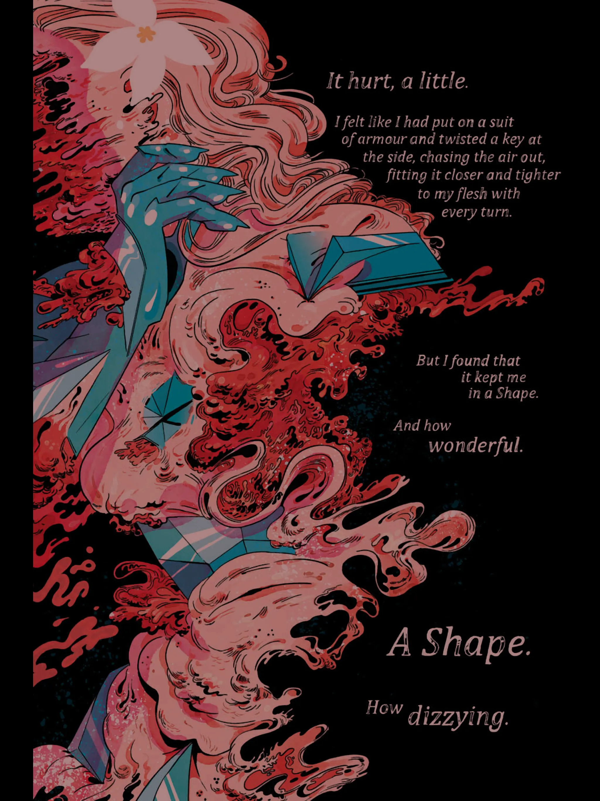 A page from 'A Guest in the House' by Emily Carroll