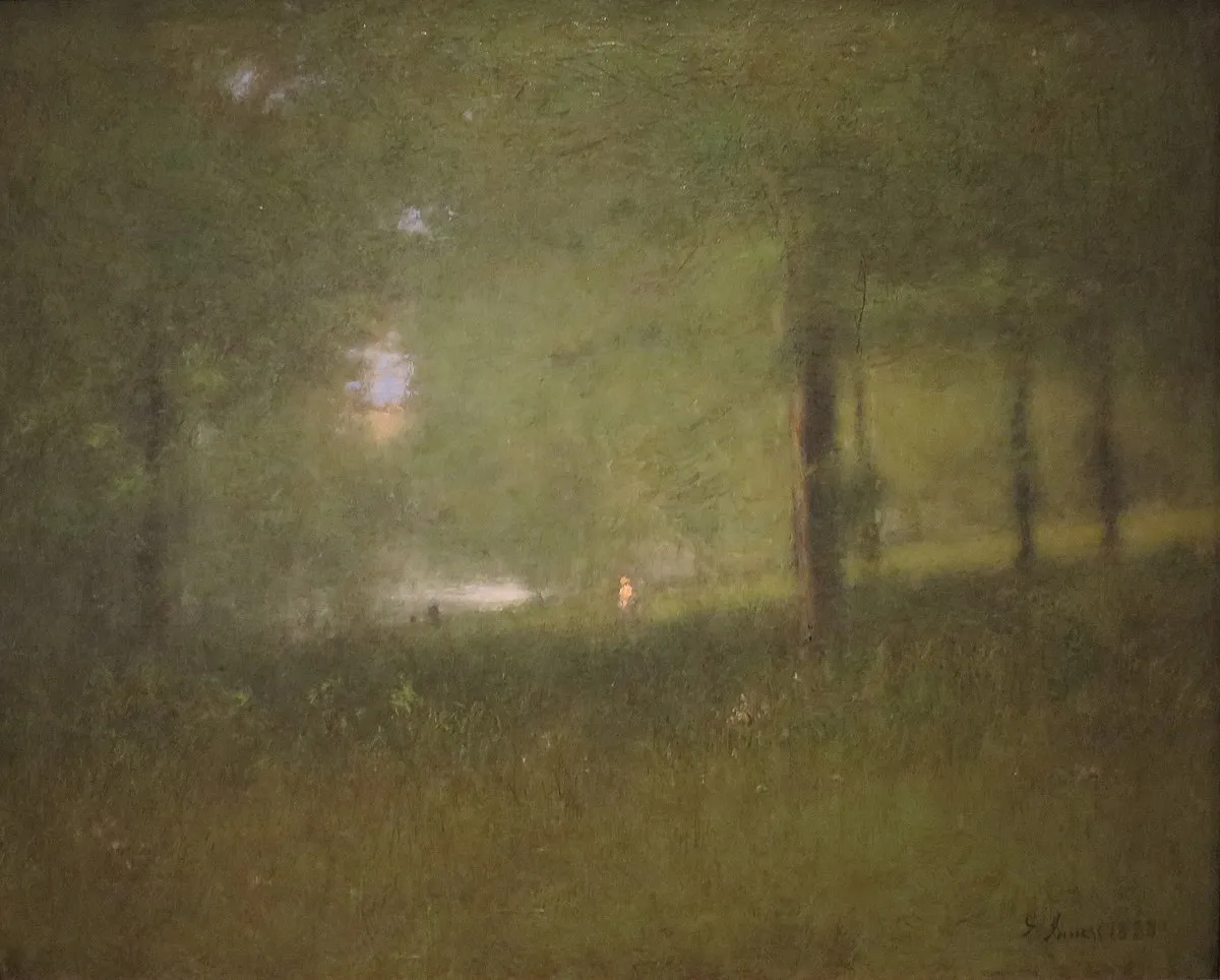 A Glimpse of the Lake