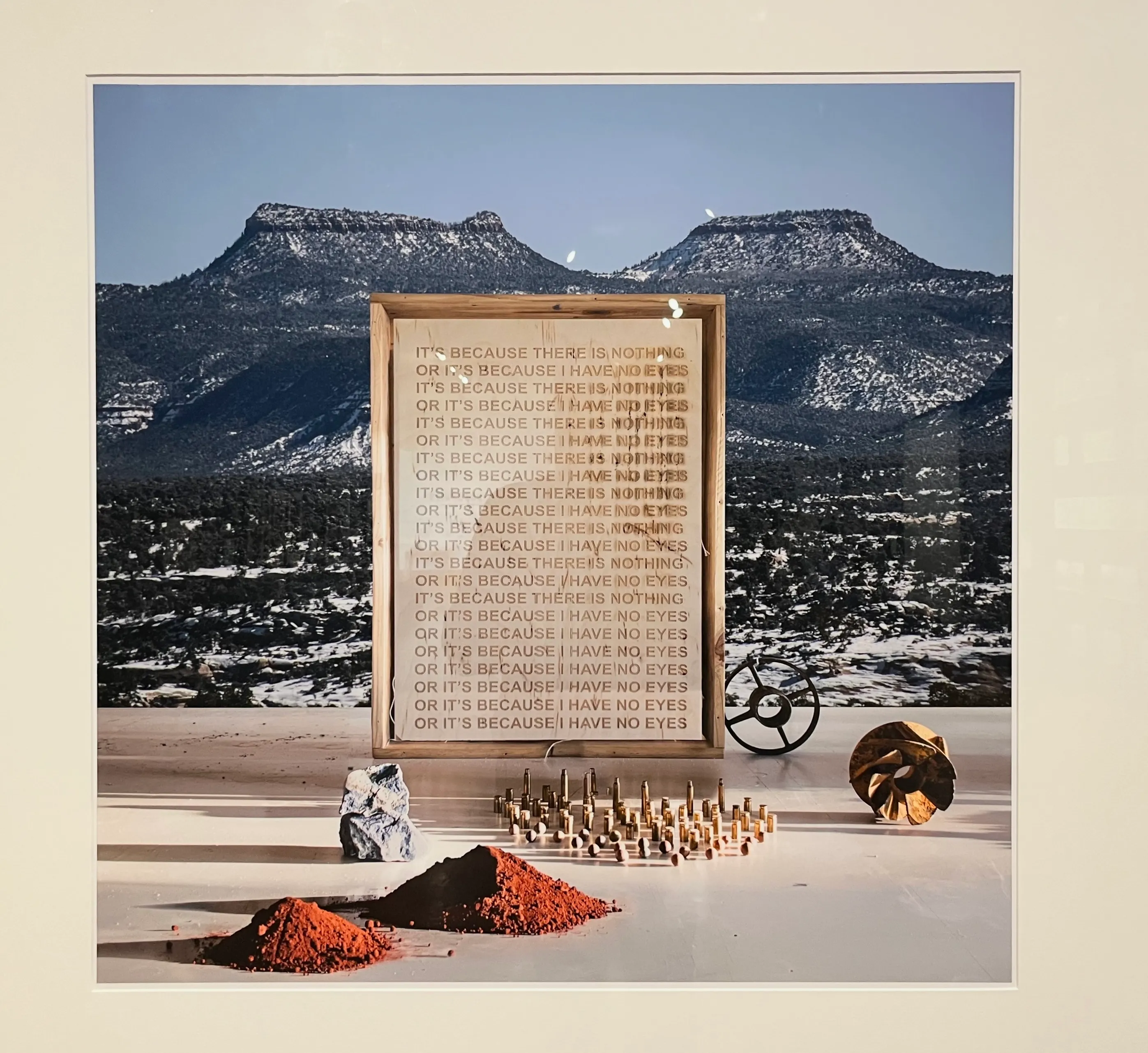 BETWEEN BEARS EARS AND DANEROS MINE, FROM THE SERIES"...THERE IS STILL POETRY"