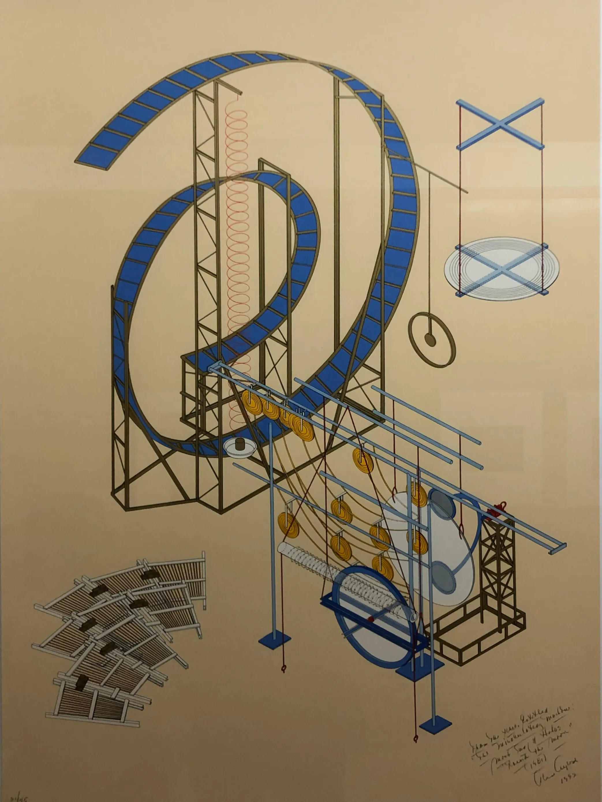From the series entitled “The Miraculating Machine: Mock Suns and Halos ‘Round the Moon” (1981)