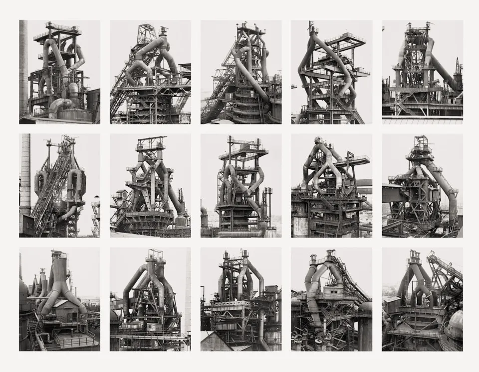 HOCHOFEN (BLAST FURNACES) IMAGE V, FROM THE SERIES "TYPOLOGIES"