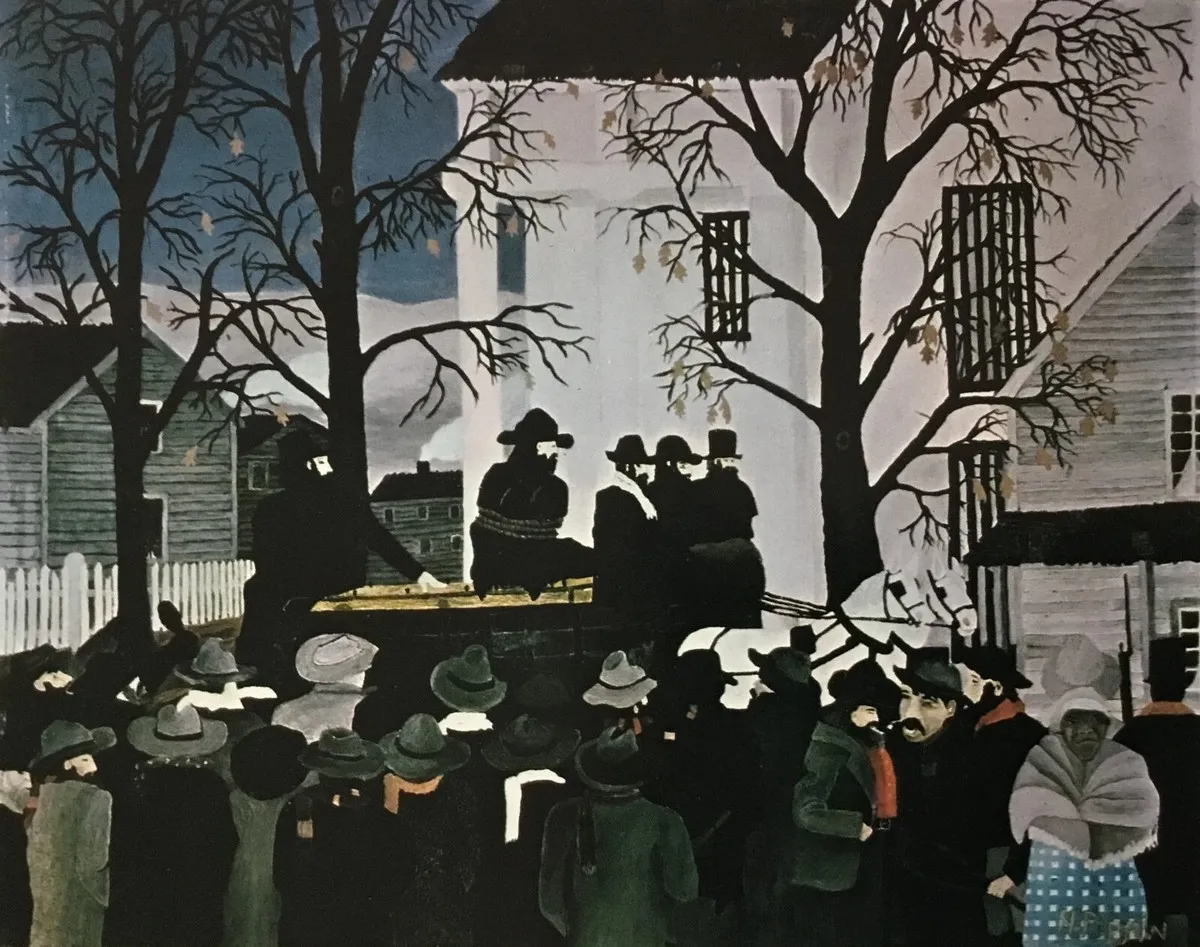 John Brown Going to His Hanging