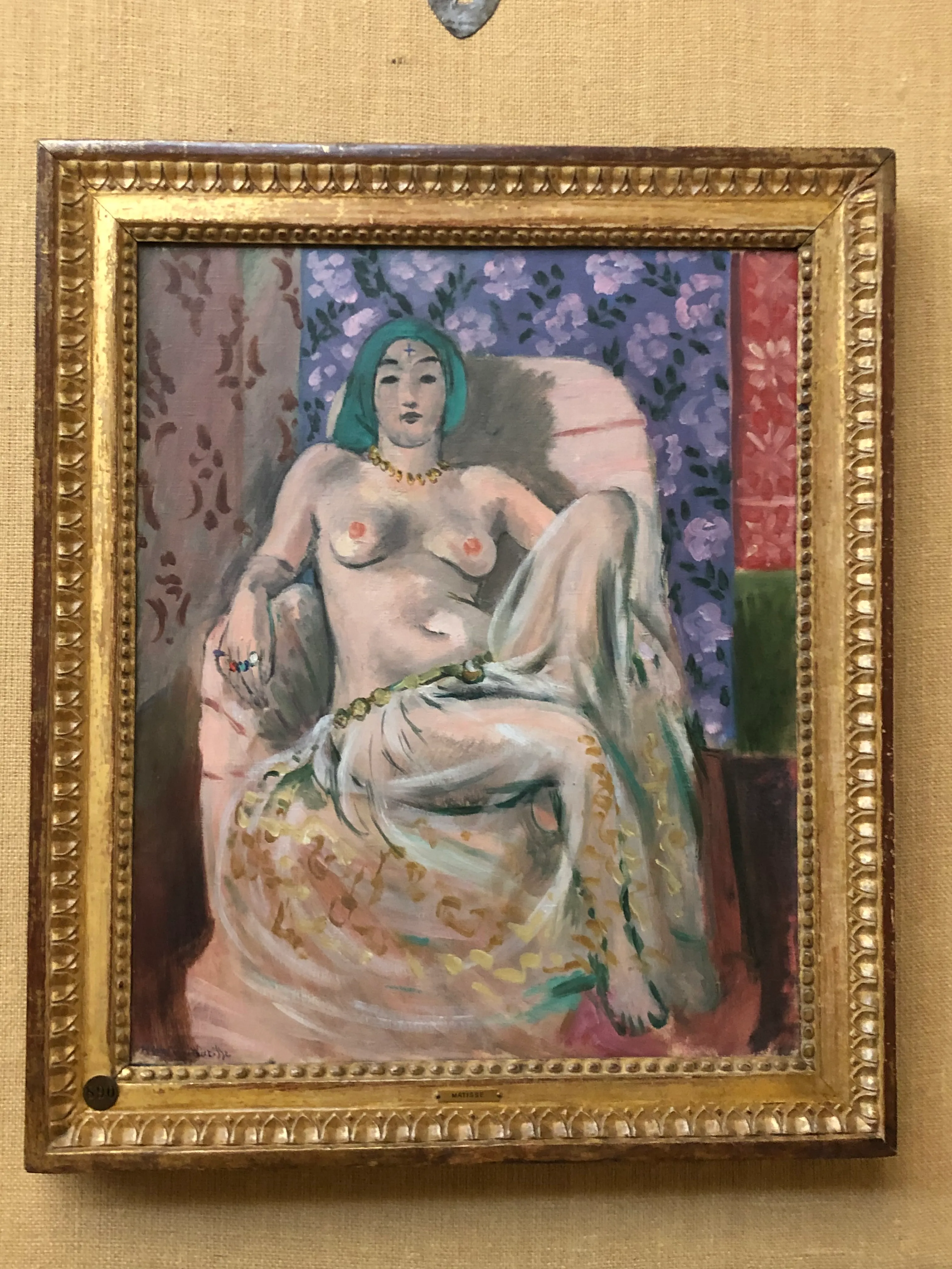 Moorish Woman (The Raised Knee) - Femme mauresque (Le Genou levé)