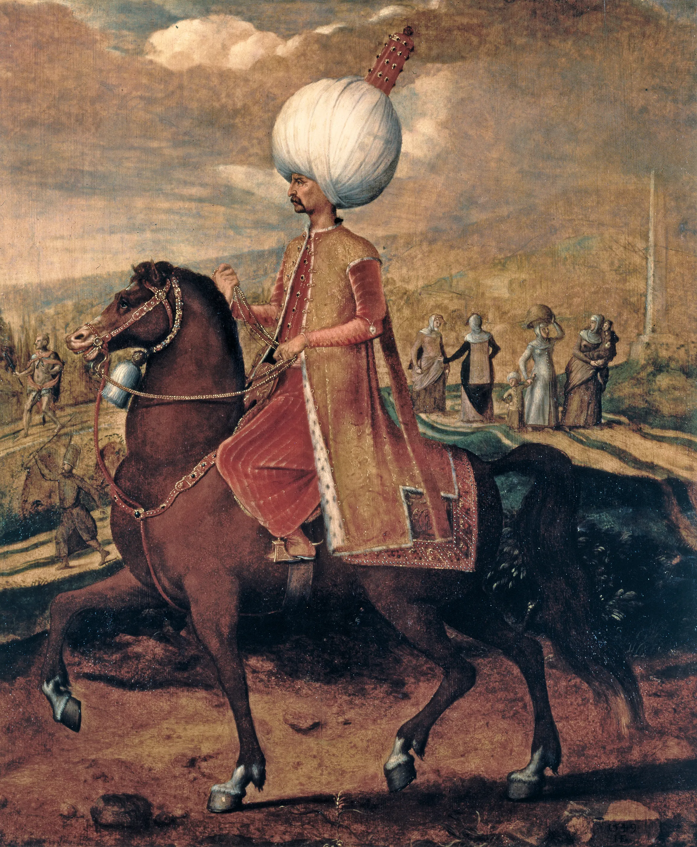 Portrait of Süleyman the Magnificent on Horseback