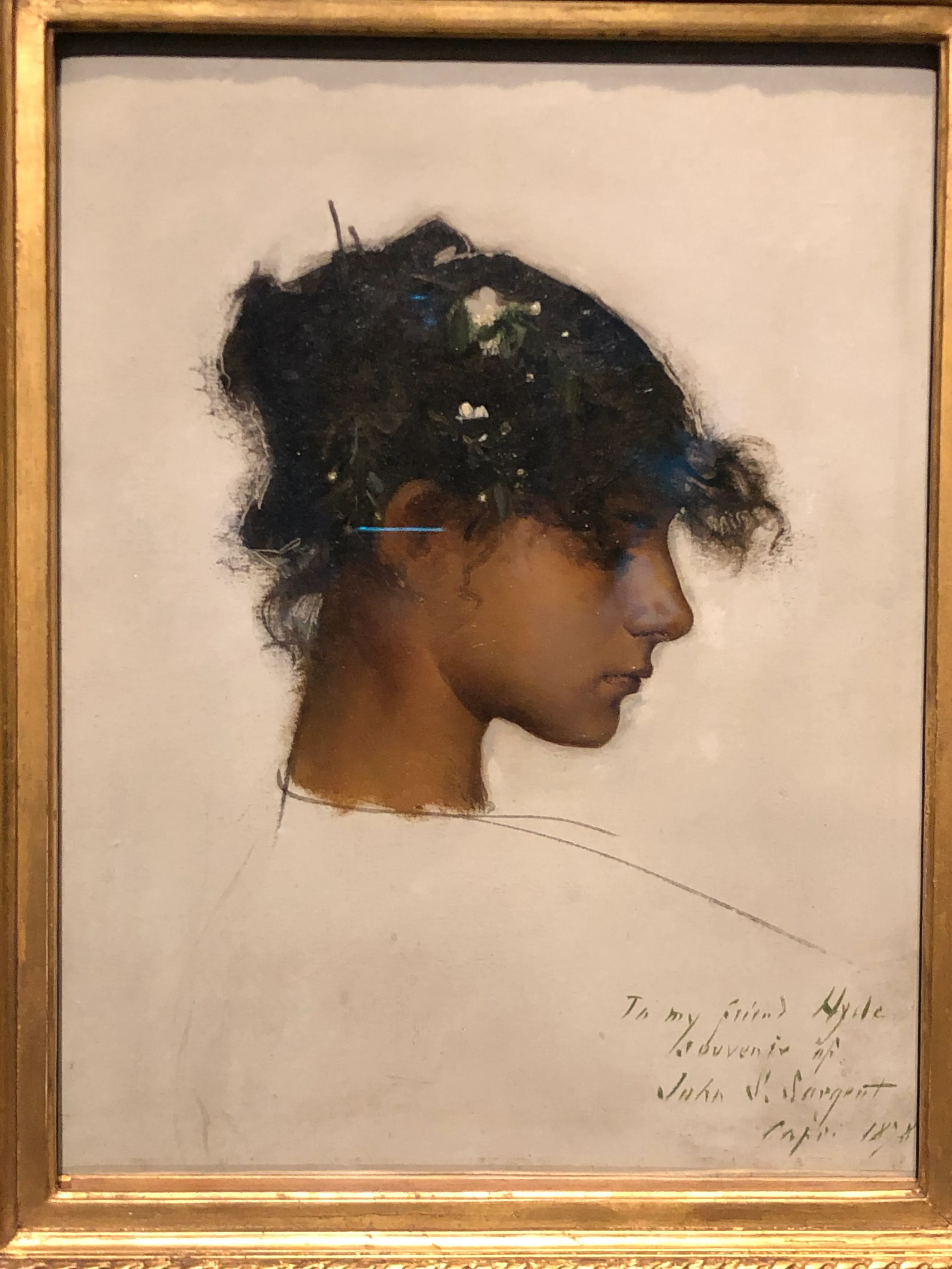 Rosina Ferrara, Head of a Capri Girl