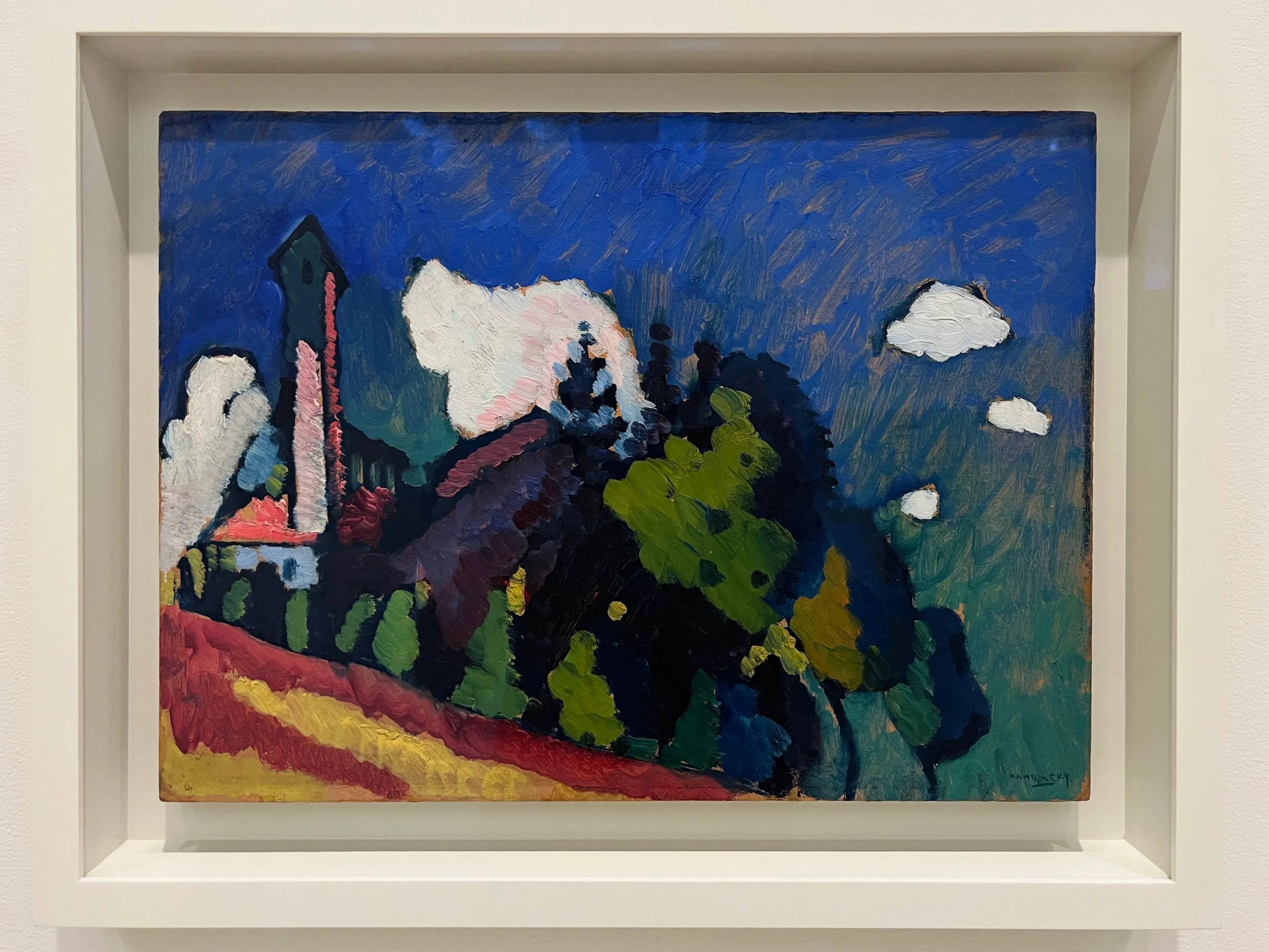 Study for “Landscape with Tower”