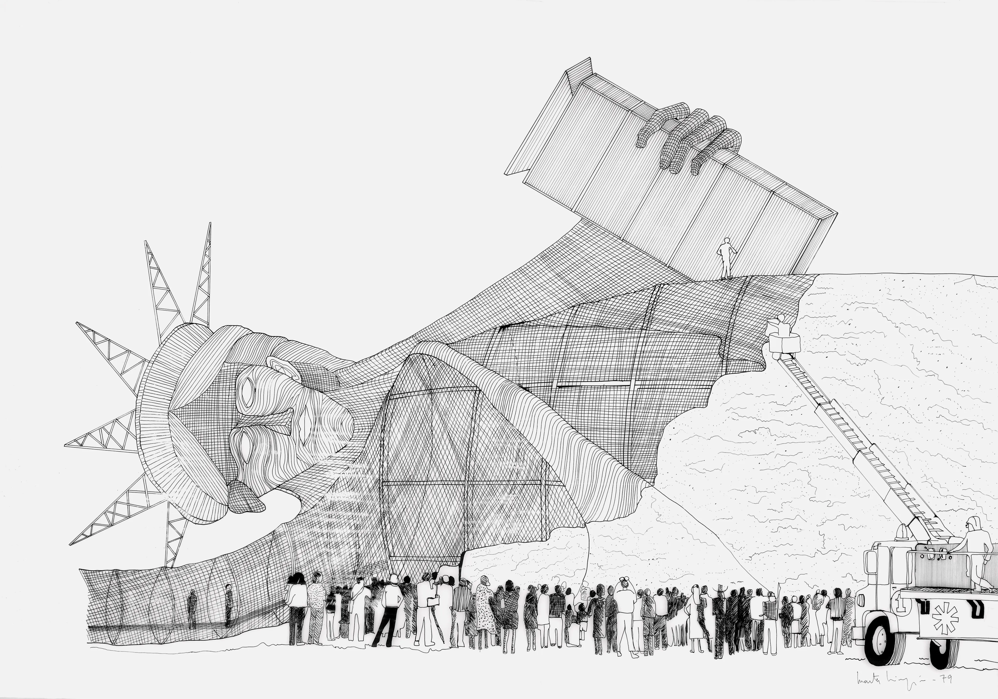 The Transformation of the Statue of Liberty into Something Edible