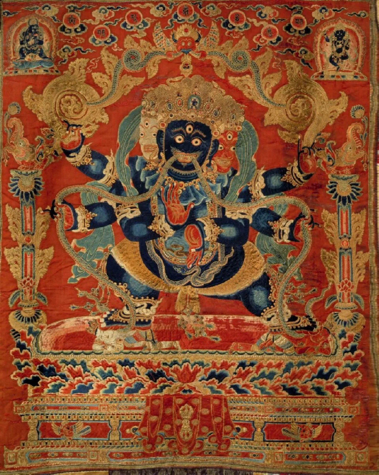 Vajrapani Mahachakra Tapestry