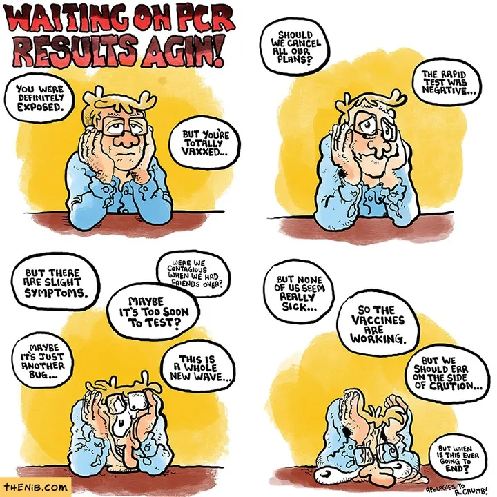 COVID comic by Mike Dawson
