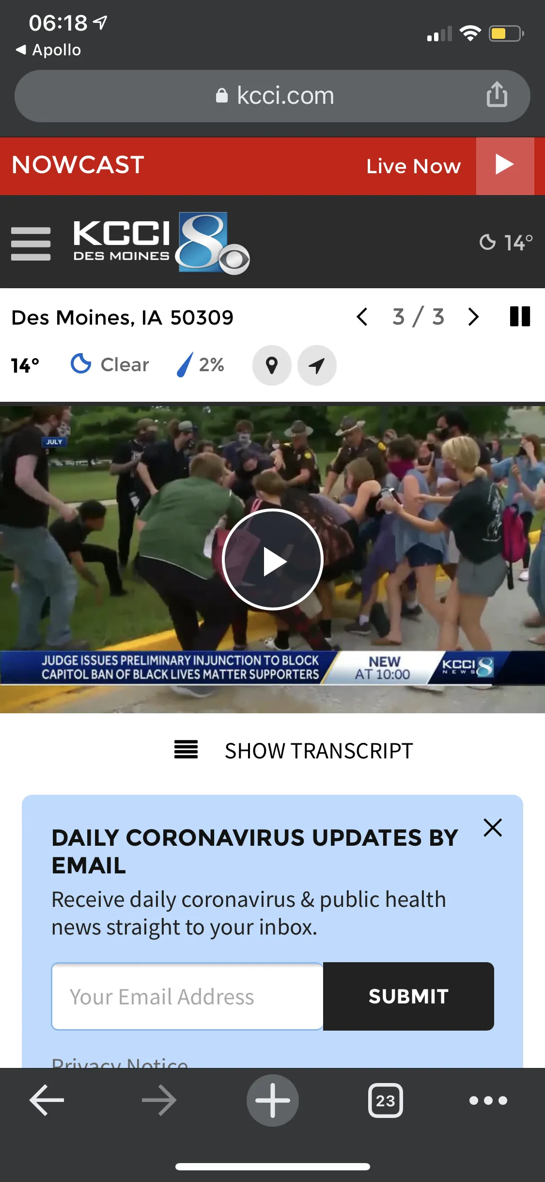 The KCCI Website is a Crock of Shit - Screenshot 2