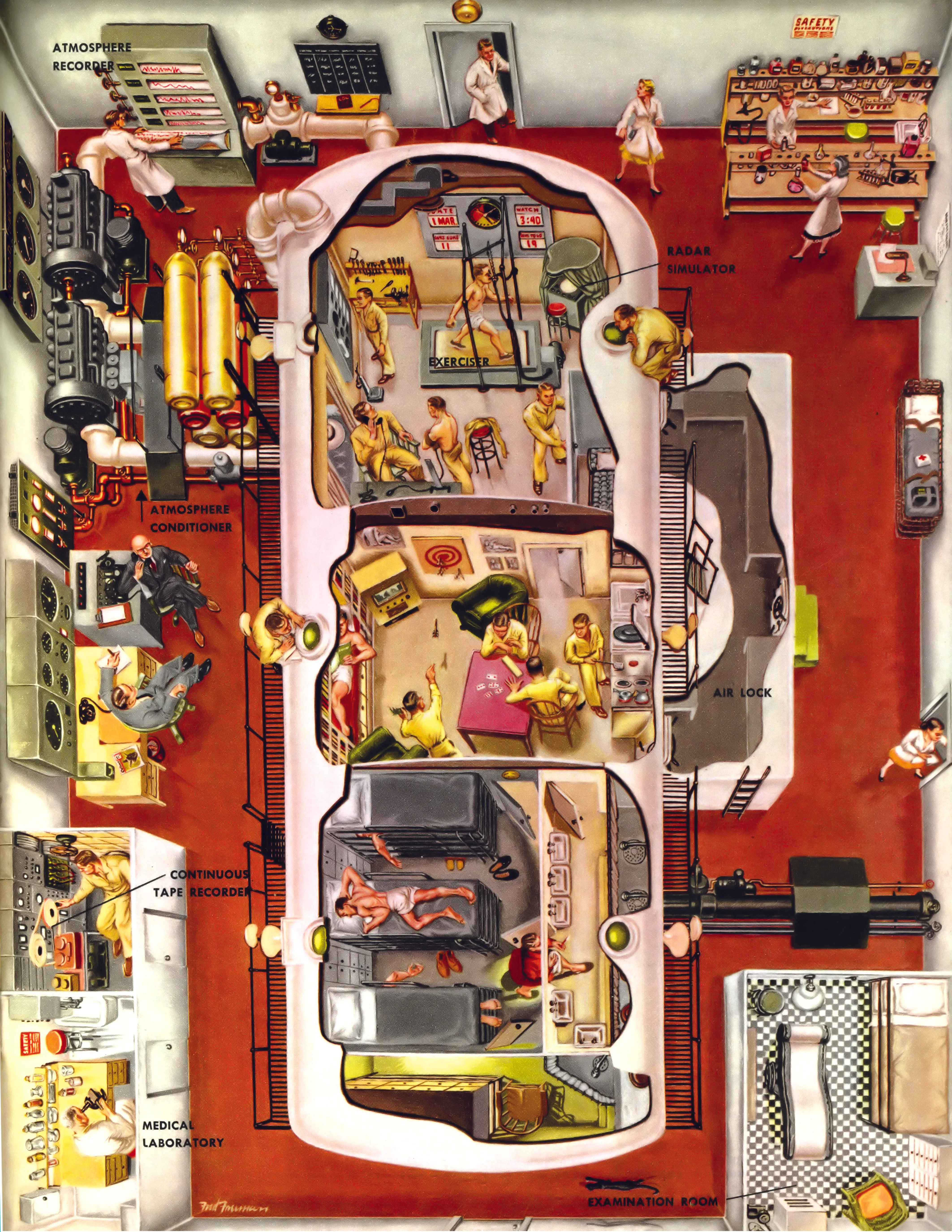 An illustration by Fred Freeman