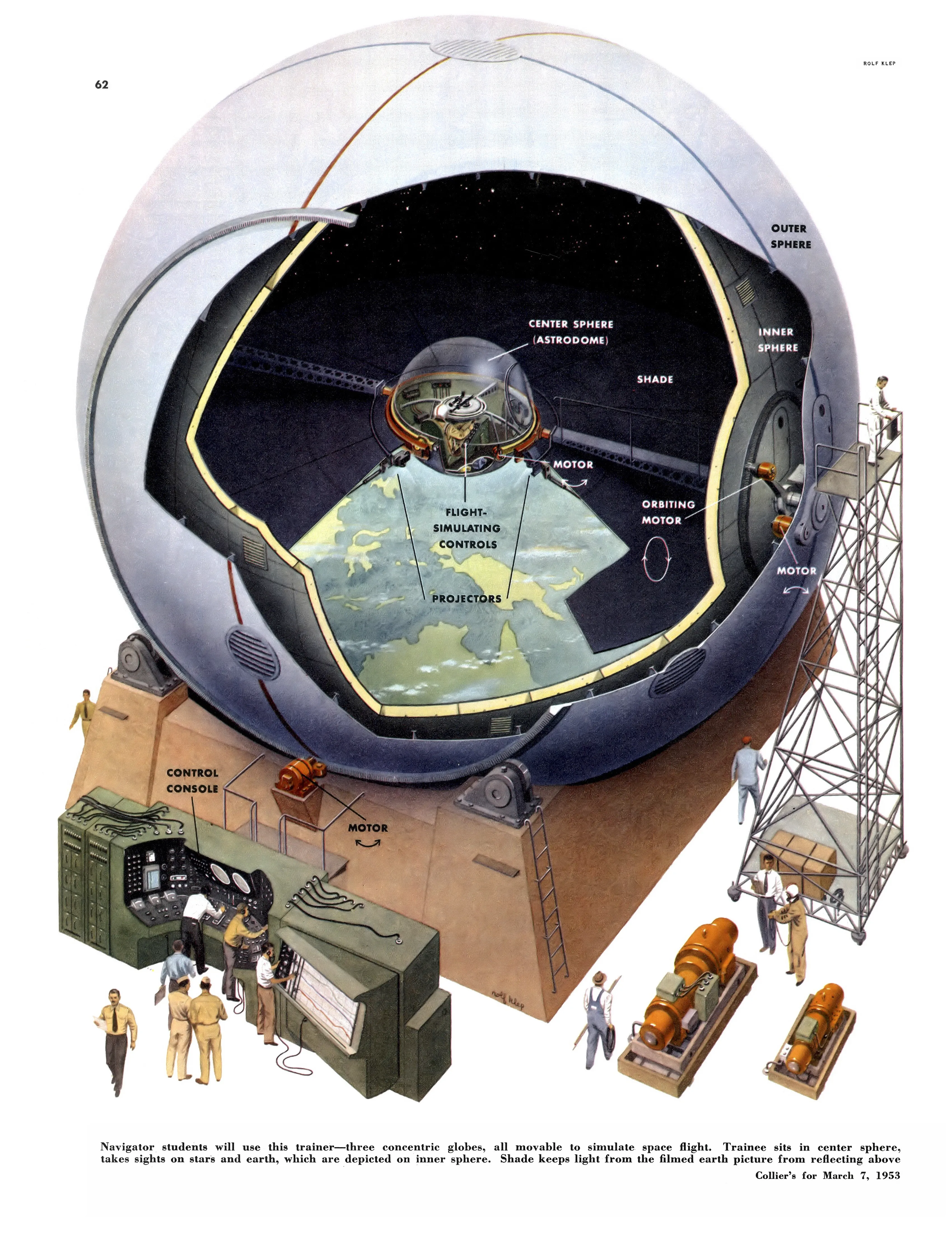 An illustration by Fred Freeman