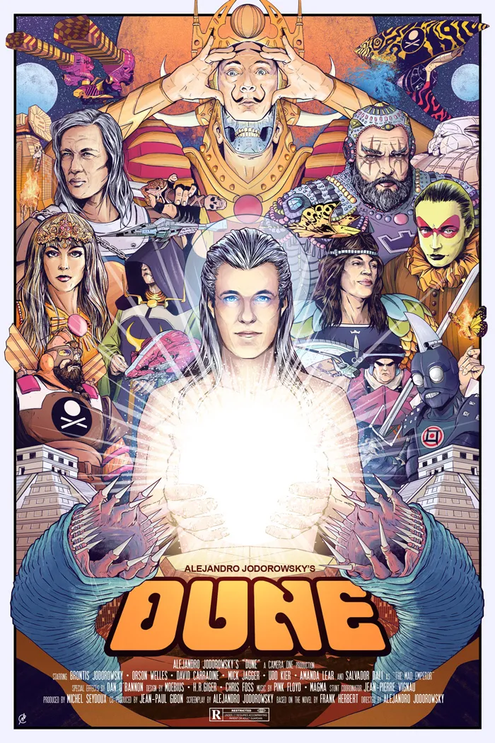 Dune poster for Jodorowsky's Dune 2