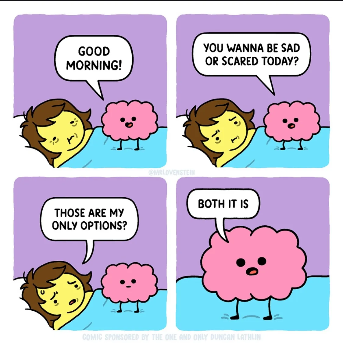 A comic by Mr. Lovenstein