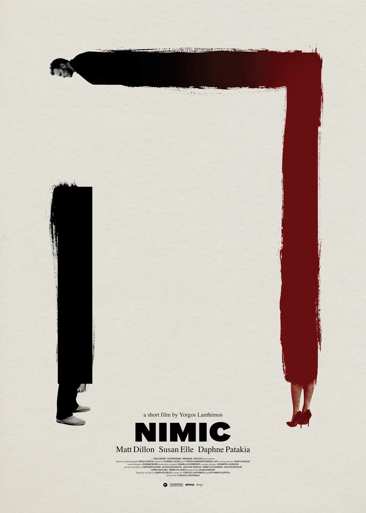 A poster from the movie Nimic by Marmatakis