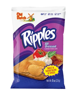 Old Dutch Potato Chips - All Dressed Flavor