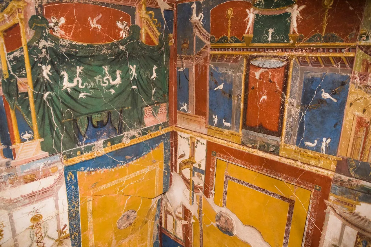 Photograph of a first century villa in Positano 2