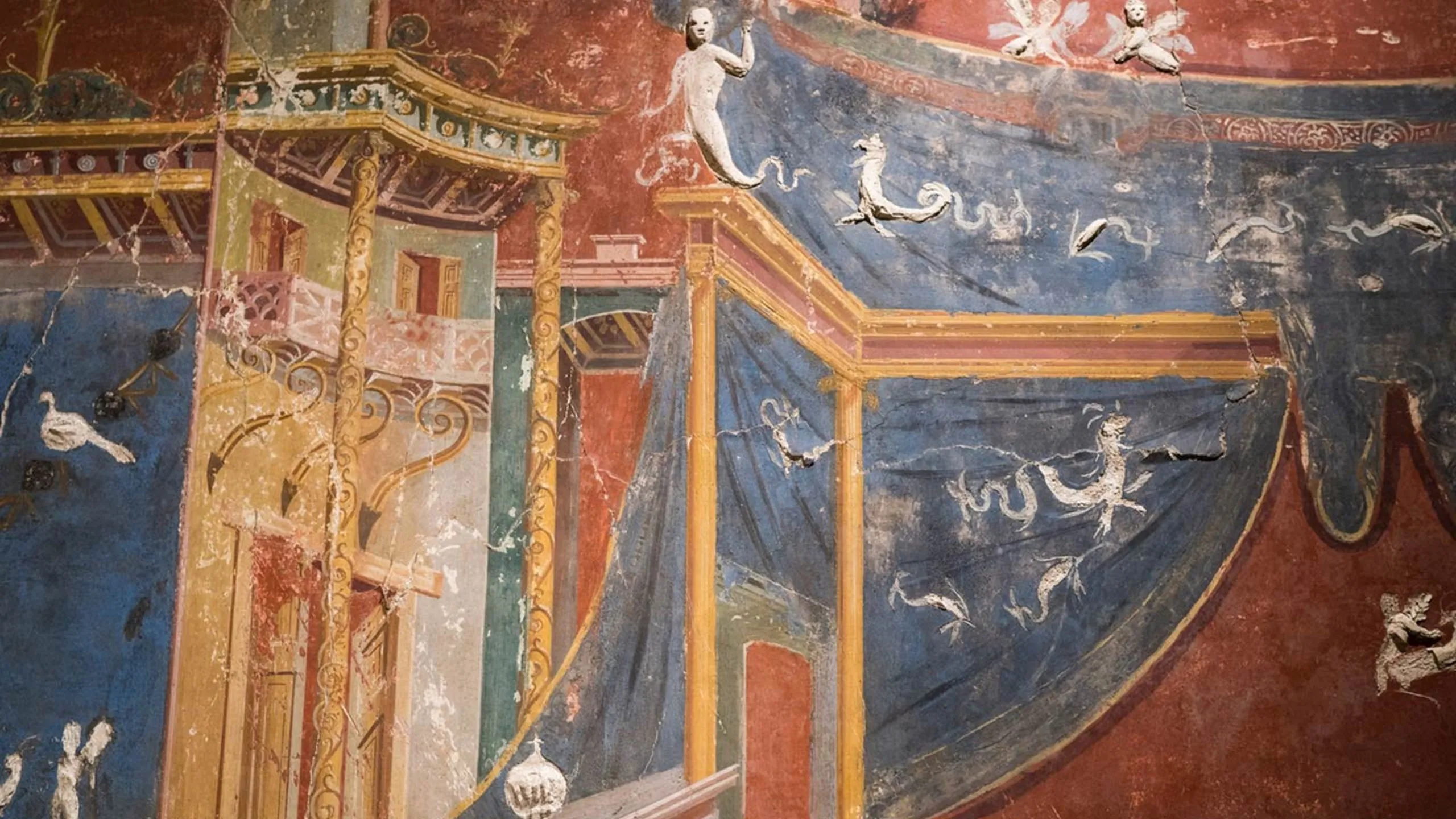 Photograph of a first century villa in Positano 3