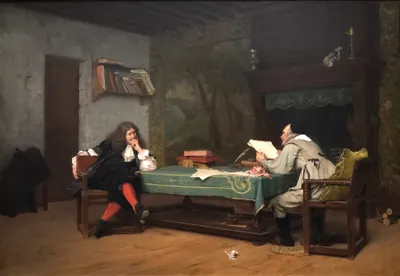 A Collaboration (Molière and Corneille) by Jean-Léon Gérôme