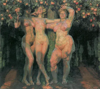 Autumn Sun, Three Goddesses by Frantisek Kupka