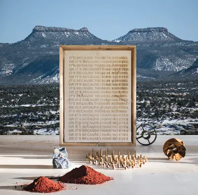 BETWEEN BEARS EARS AND DANEROS MINE, FROM THE SERIES"...THERE IS STILL POETRY" by Mary Mattingly