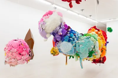 Deodorized Central Mass with Satellites by Mike Kelley