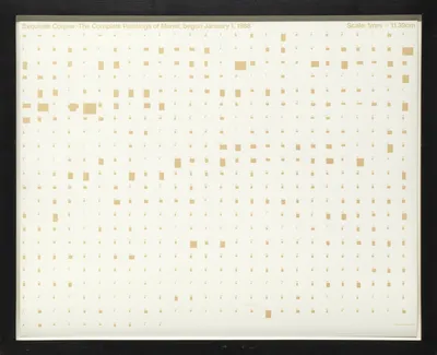 Exquisite Corpse: The Complete Paintings of Manet, 41 of 556, Nymphe Surprise (The Startled Nymph), 1861, Nasjonalgalleriet, Oslo by Stephen Prina