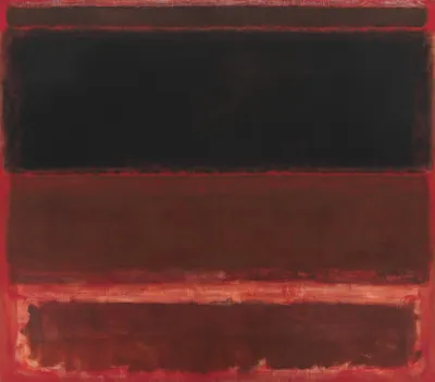 Four Darks in Red by Mark Rothko