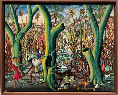 Murder in the Jungle by Wilson Bigaud