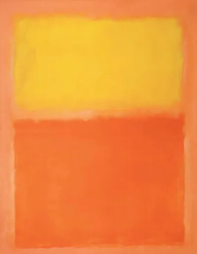 Orange and Yellow by Mark Rothko