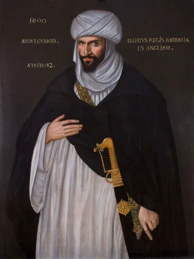 Portrait of Abd el-Ouahed ben Messaoud ben Mohammed Anoun by Unknown