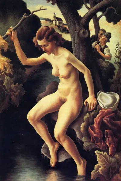 Susanna and the Elders by Thomas Hart Benton