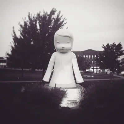 White Ghost by Yoshitomo Nara