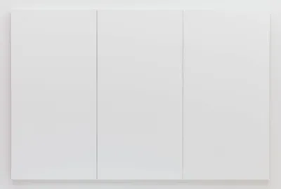 White Painting by Robert Rauschenberg