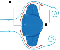 Hood without fur lining