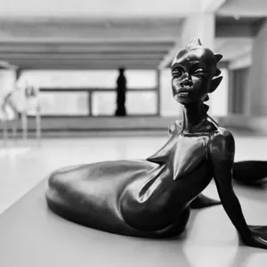 Water Woman by Wangechi Mutu